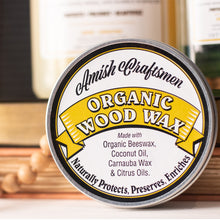 Load image into Gallery viewer, 2 oz. Organic Wood Wax